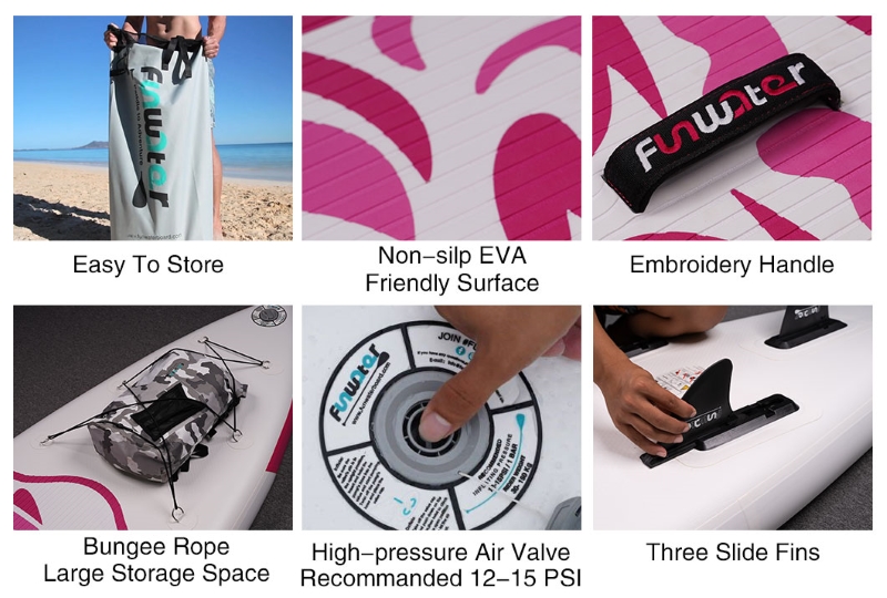 paddleboard ružový 